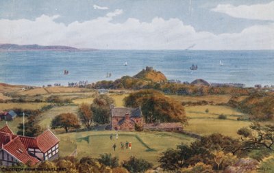 Criccieth depuis le terrain de golf - Alfred Robert Quinton